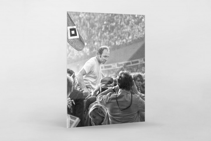 Uns Uwe wird getragen - Wandbild