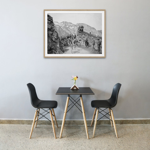 Am Col de L'Aubisque bei der Tour 1923 - Wandbild