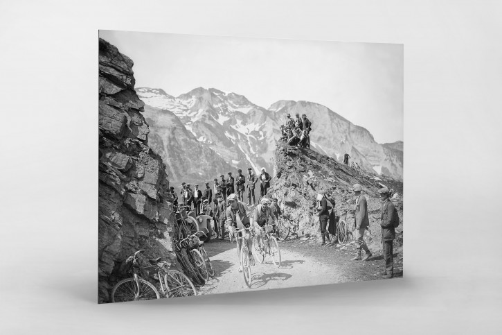 Am Col de L'Aubisque bei der Tour 1923 - Wandbild