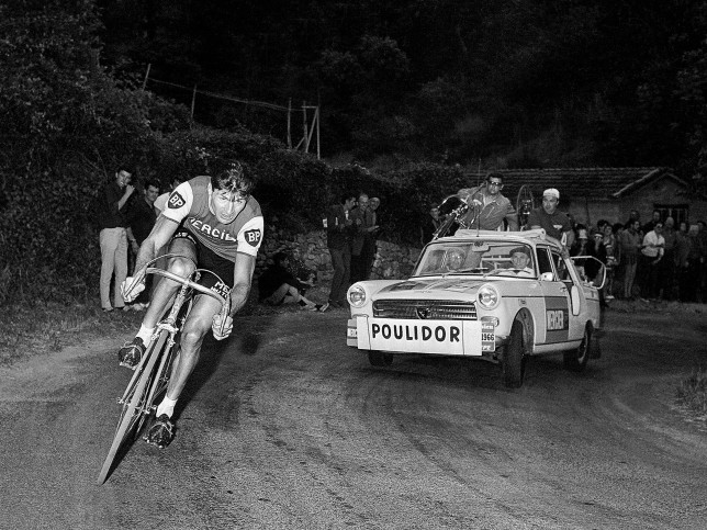 Poulidor bei der Tour 1966 - Wandbild