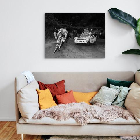 Poulidor bei der Tour 1966 - Wandbild