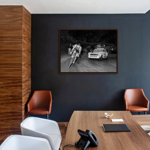 Poulidor bei der Tour 1966 - Wandbild