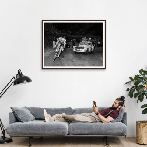 Poulidor bei der Tour 1966 - Wandbild