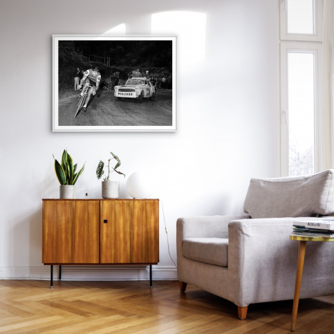 Poulidor bei der Tour 1966 - Wandbild