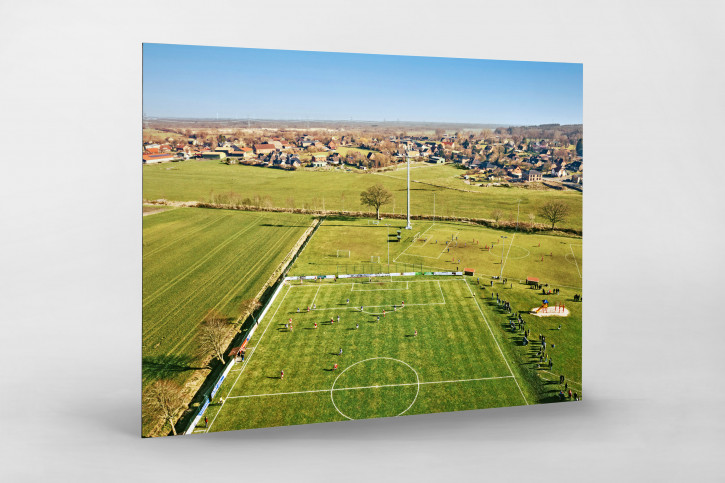 Fußballplatz vom TuS Bargestedt - Wandbild