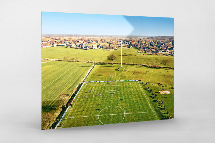 Fußballplatz vom TuS Bargestedt - Wandbild