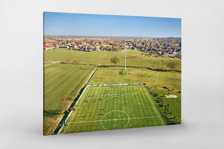 Fußballplatz vom TuS Bargestedt - Wandbild