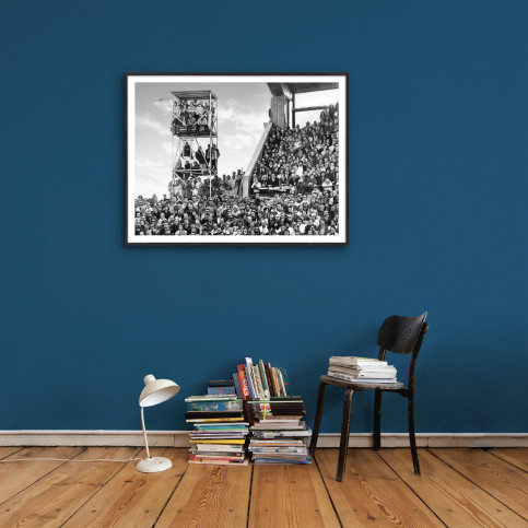 Hannover Fans 1973 - Wandbild