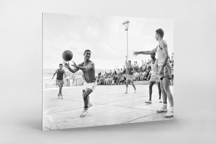 Wandbild: Trainingslager bei der WM 1958 - Nationalmannschaft Brasiliens in Hindås