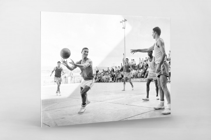 Wandbild: Trainingslager bei der WM 1958 - Nationalmannschaft Brasiliens in Hindås