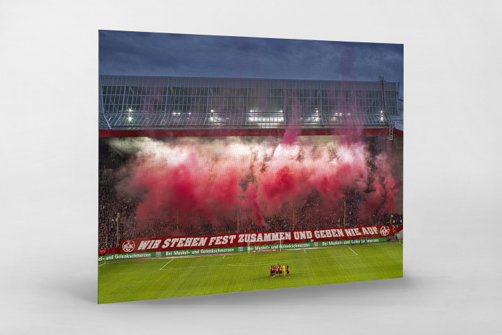 Pyro auf dem Betze - Kai Senf - Bengalos & Banner 1. FC Kaiserslautern Fans