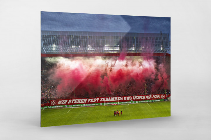 Pyro auf dem Betze - Kai Senf - Bengalos & Banner 1. FC Kaiserslautern Fans