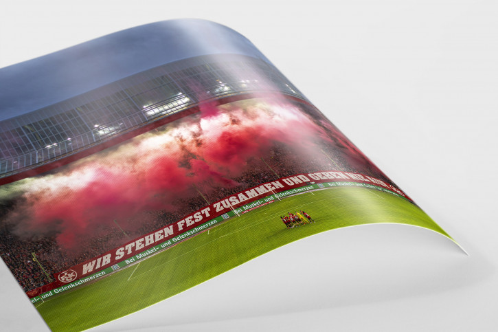 Pyro auf dem Betze - Kai Senf - Bengalos & Banner 1. FC Kaiserslautern Fans