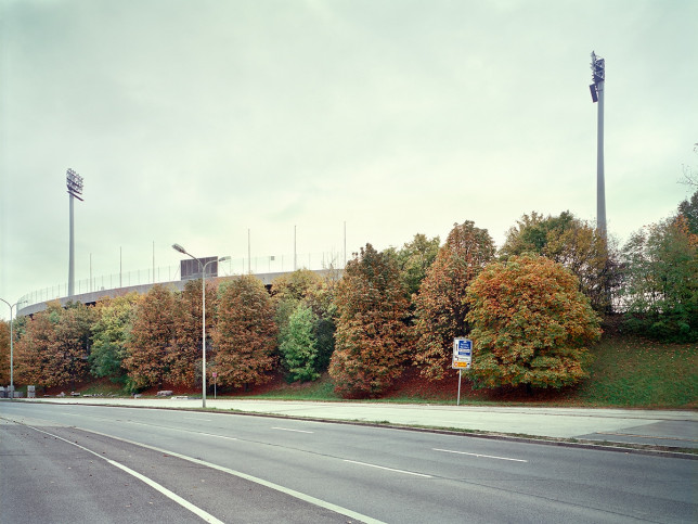 Witness Of Glory Times: München Grünwalder - Markus Wendler - Stadion Foto als Wandbild