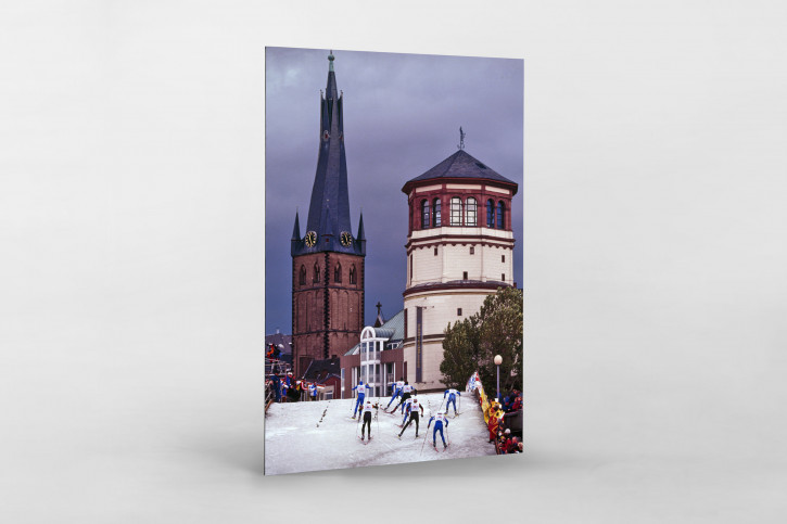 Ski-Langlauf in Düsseldorf - Wintersport Foto als Wandbild