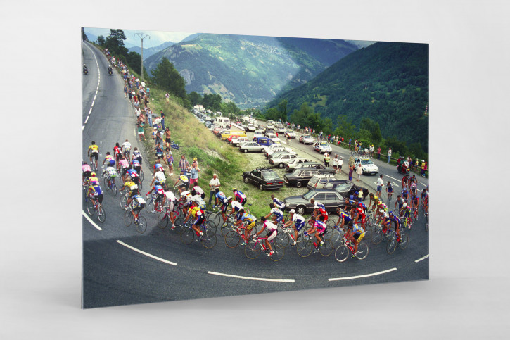 In den Alpen bei der Tour 1994 - Tour de France Foto als Wandbild