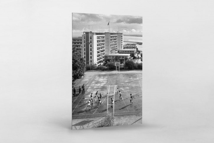 Basketballplatz in Algier - Sportfoto als Wandbild