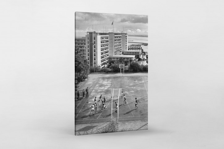 Basketballplatz in Algier - Sportfoto als Wandbild