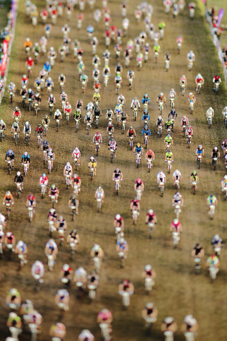 Start beim Roc d'Azur - Sport Fotografien als Wandbilder - Mountainbike Foto - NoSports Magazin - 11FREUNDE SHOP 