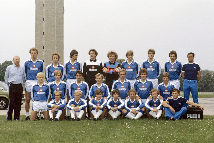 Hertha BSC Mannschaftsfoto 1978/79 - 11FREUNDE BILDERWELT