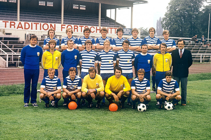 Jena in den Siebzigern (2) Mannschaftsfoto - 11FREUNDE BILDERWELT