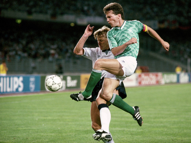 Lothar gegen England WM 1990 - 11FREUNDE BILDERWELT