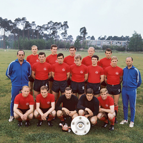 Nürnberg Mannschaftsfoto 1968/69 - 11FREUNDE BILDERWELT