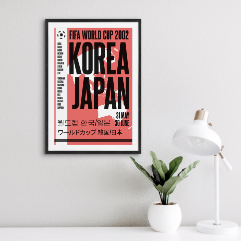 Korea & Japan 2002 - Poster bestellen - 11FREUNDE SHOP