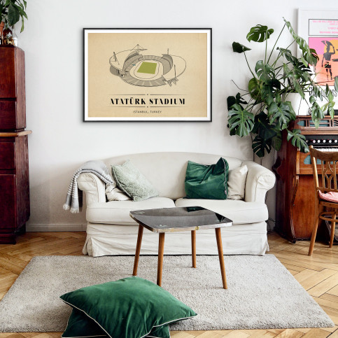 World Of Stadiums: Atatürk Stadium - Poster bestellen - 11FREUNDE SHOP