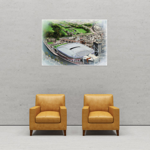 Stadia Art: Millennium Stadium - Poster bestellen - 11FREUNDE SHOP
