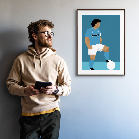 Stanley Chow F.C. - Diego (Napoli) - Poster bestellen - 11FREUNDE SHOP