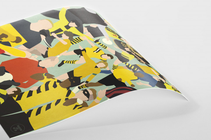Dortmund Clash - Poster BVB - Hands Of God