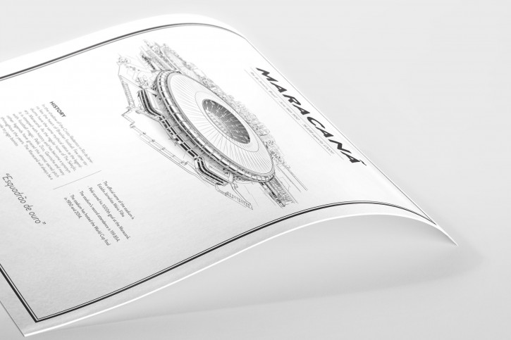 Stadium Posters by Fans Will Know: Rio de Janeiro