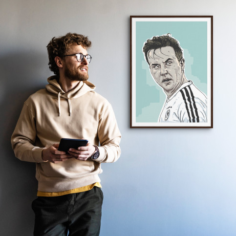 Mario (1) by Ronny Heimann - Poster