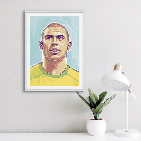 Ronaldo by Ronny Heimann - Poster