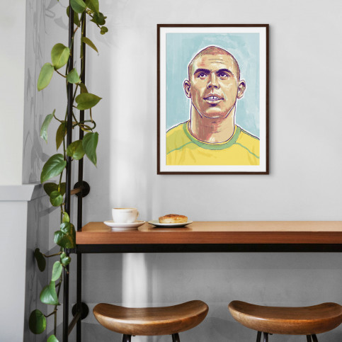Ronaldo by Ronny Heimann - Poster