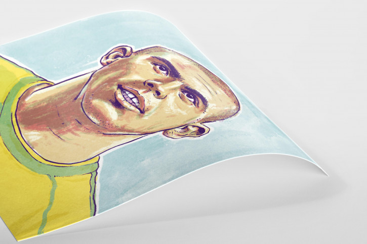 Ronaldo by Ronny Heimann - Poster