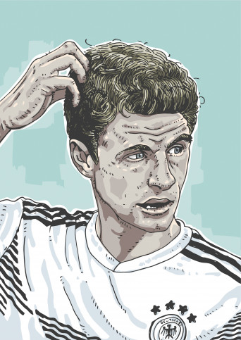 Thomas by Ronny Heimann - Poster