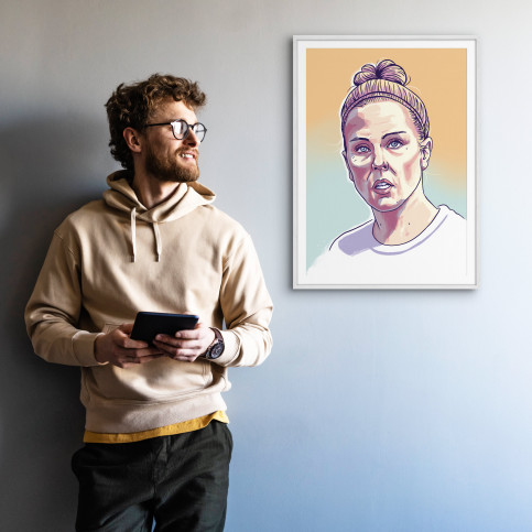 Svenja by Ronny Heimann - Poster