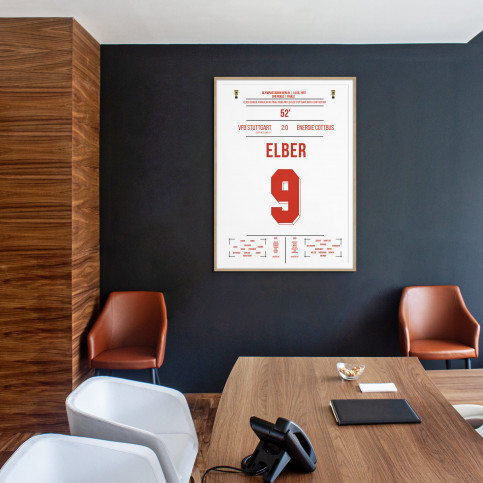 Elber vs. Cottbus - Moments Of Fame - Posterserie 11FREUNDE SHOP