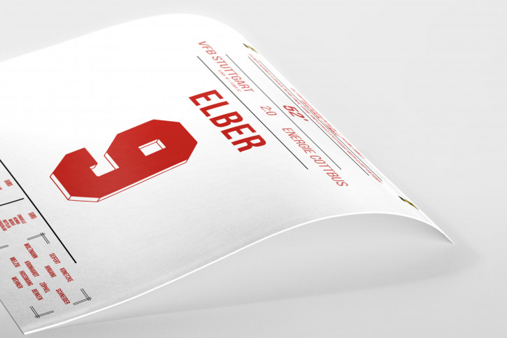 Elber vs. Cottbus - Moments Of Fame - Posterserie 11FREUNDE SHOP