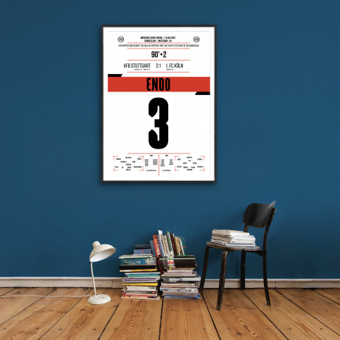 Endo vs. Köln - Moments Of Fame - Posterserie 11FREUNDE SHOP