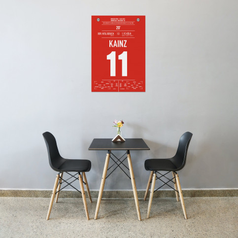 Kainz vs. Gladbach - Moments Of Fame - Posterserie 11FREUNDE SHOP