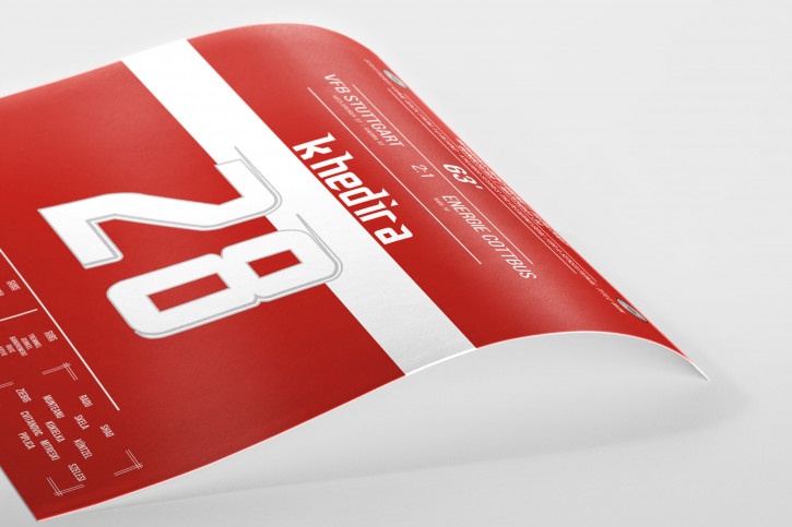 Khedira vs. Cottbus - Moments Of Fame - Posterserie 11FREUNDE SHOP