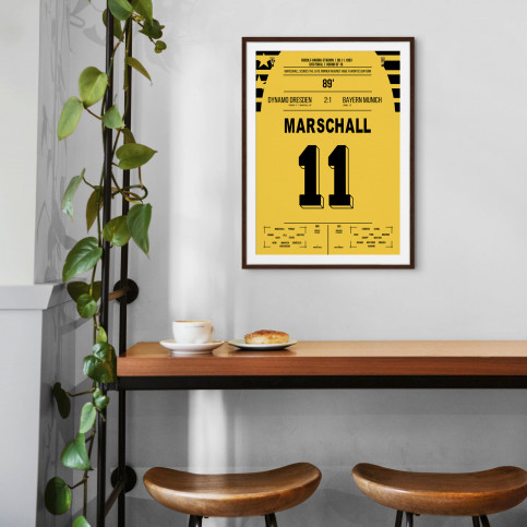 Marschall vs. Bayern - Moments Of Fame - Posterserie 11FREUNDE SHOP