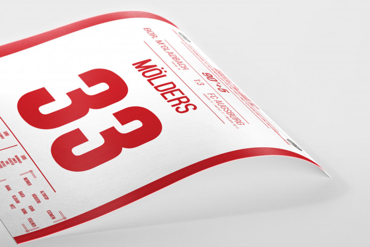 Mölders vs. Gladbach - Moments Of Fame - Posterserie 11FREUNDE SHOP