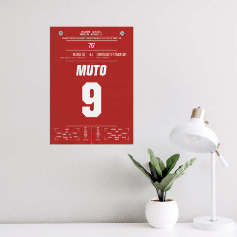 Muto vs. Frankfurt - Moments Of Fame - Posterserie 11FREUNDE SHOP