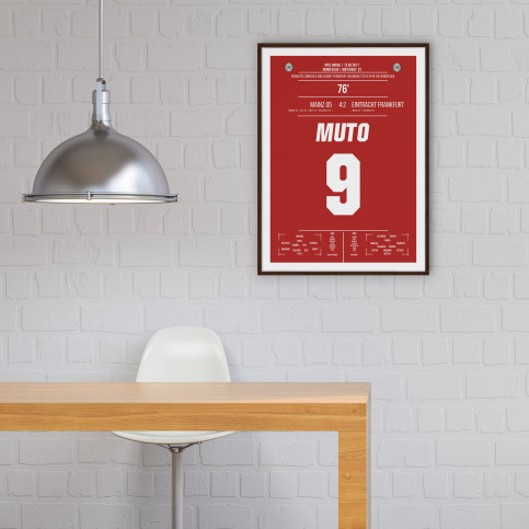 Muto vs. Frankfurt - Moments Of Fame - Posterserie 11FREUNDE SHOP