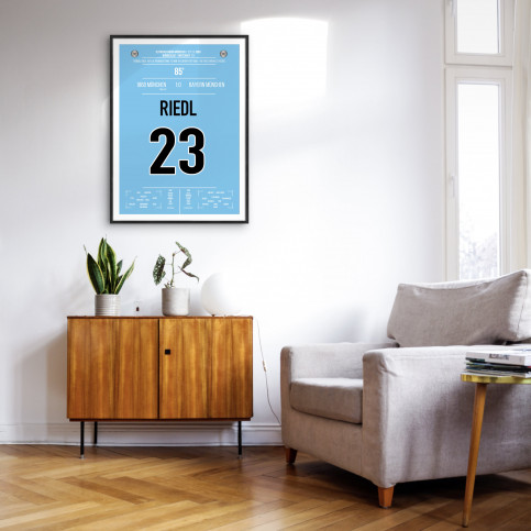 Riedl vs. Bayern - Moments Of Fame - Posterserie 11FREUNDE SHOP