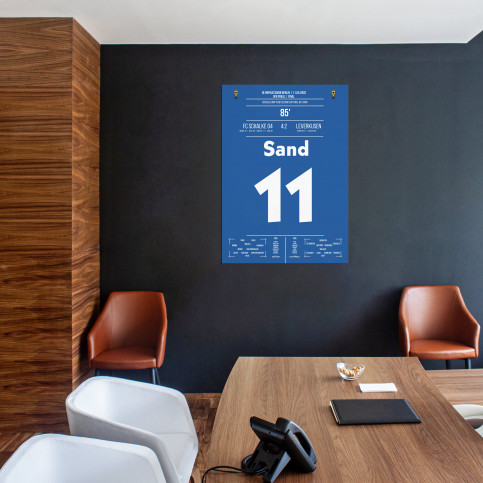 Sand vs. Leverkusen - Moments Of Fame - Posterserie 11FREUNDE SHOP